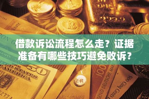 北京借款诉讼流程怎么走？证据准备有哪些技巧避免败诉？