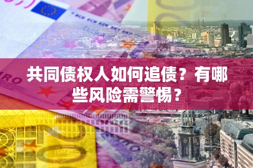 北京共同债权人如何追债？有哪些风险需警惕？
